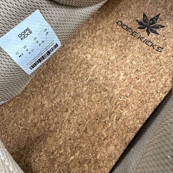 Dope Kicks￼ Waterproof Hemp Sneakers Men’s Size 11 - Picture 4 of 10